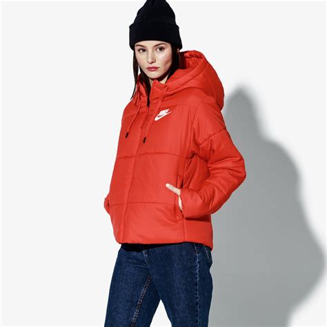 nike mantel damen rot|Winterjacken & Wintermäntel .